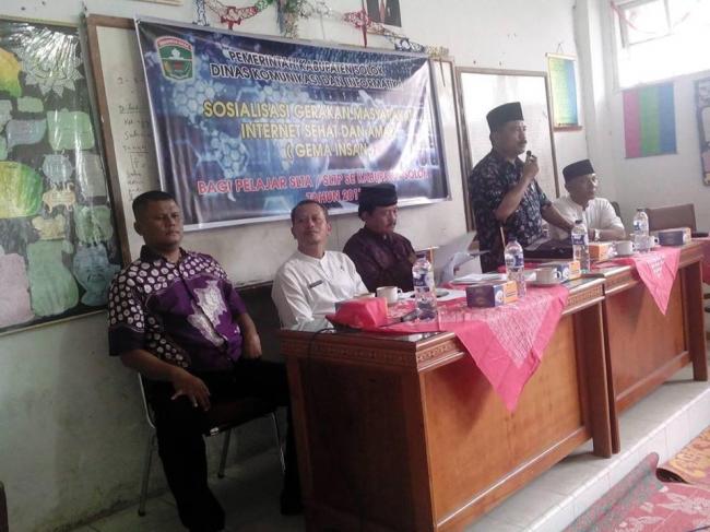 Sosialisasi GEMA INSAN di Kabupaten Solok