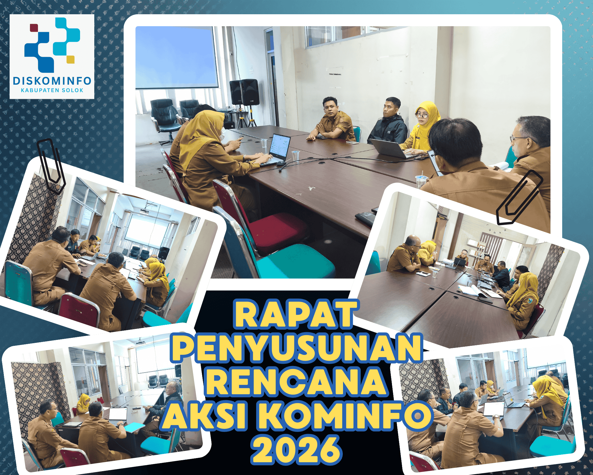 RAPAT PENYUSUNAN RENCANA AKSI DINAS KOMINFO 2026