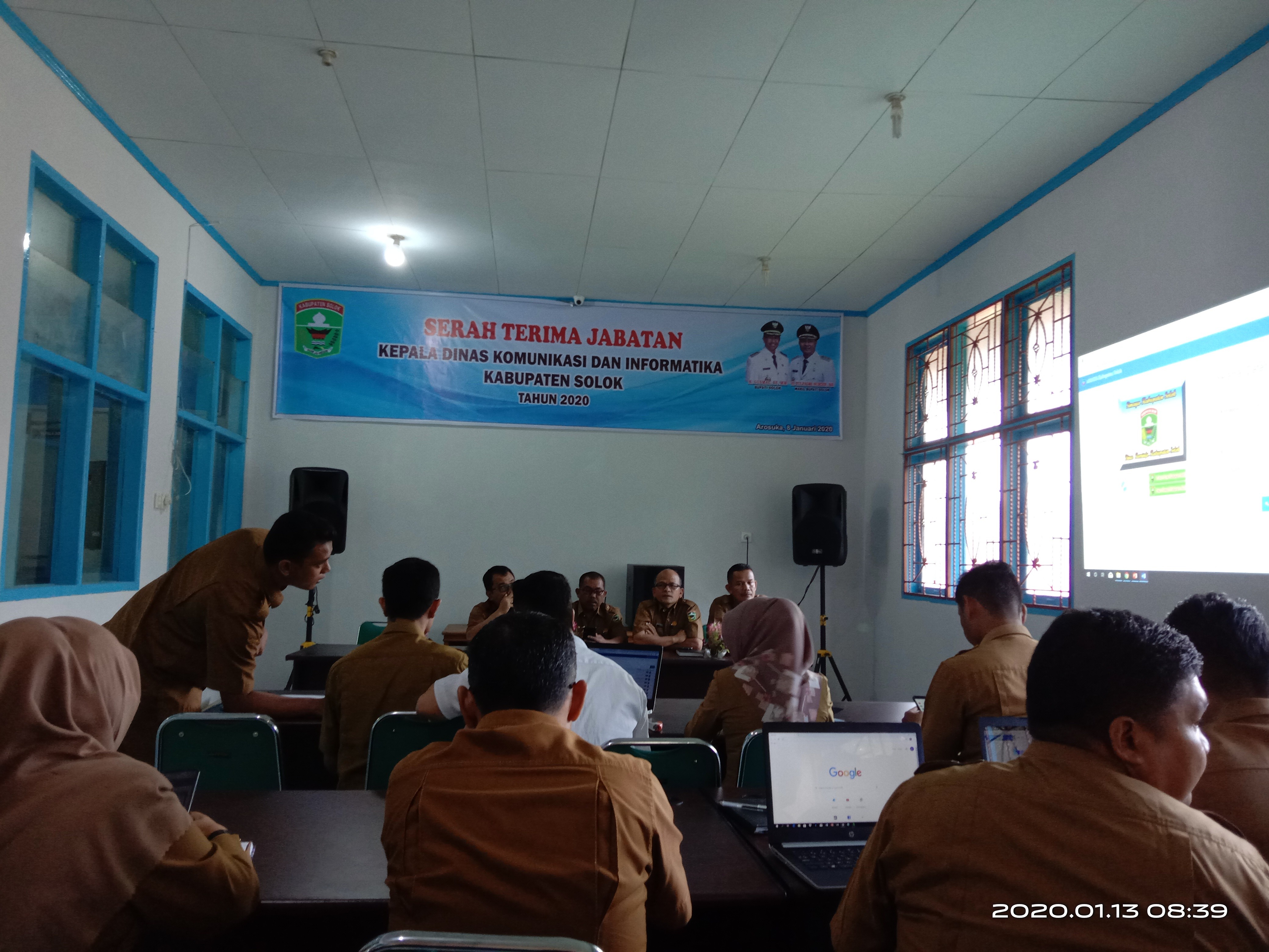 Diskominfo Adakan Simulasi SiMAYA Bagi Pejabat Baru 