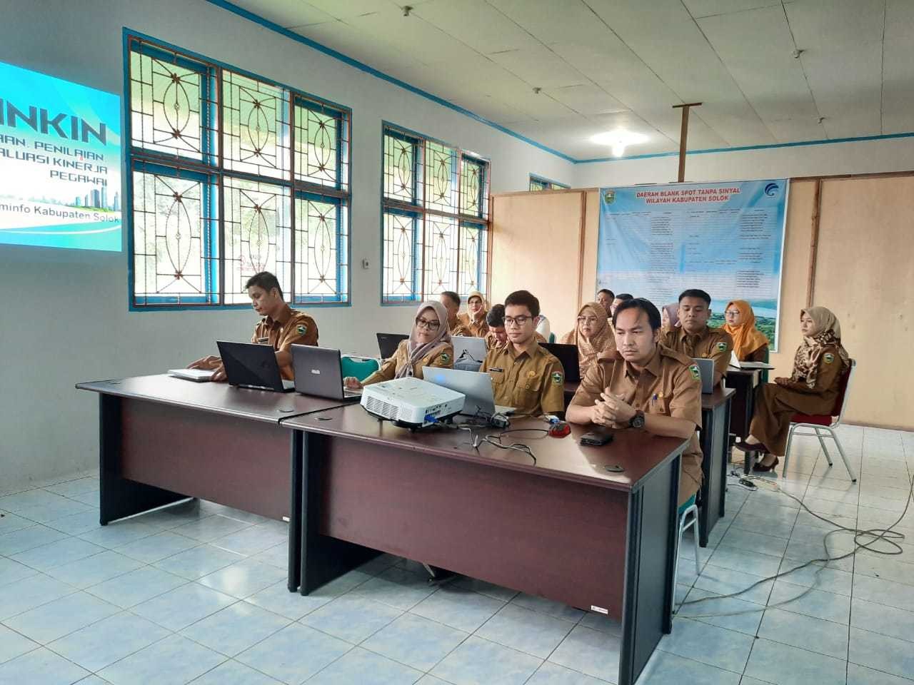Dinas Kominfo Adakan Sosialisasi dan Simulasi Aplikasi Situnkin