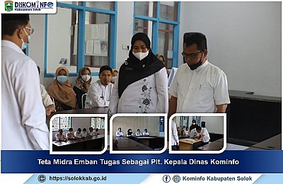 Teta Midra Emban Tugas Sebagai Plt. Kepala Dinas Kominfo